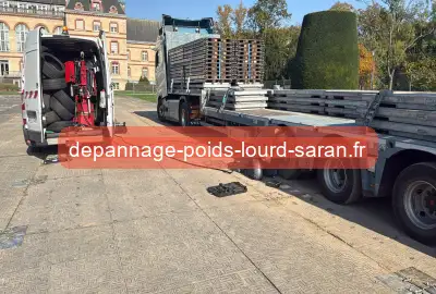 Air, boite de vitesse, freins bloqué sur poids lourd